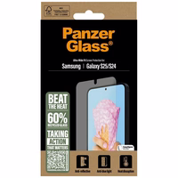 PanzerGlass All-in-One Ultra-Wide Fit Karastatud klaas jaoks Samsung Galaxy S25
