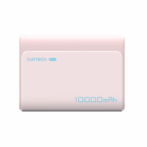 Powerbank Cuktech CP13 30W 10000mAh USB-C + USB-A - roosa