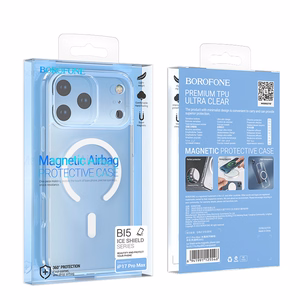 Borofone чехол BI5 Ice Shield Magnetic Iphone 17 Pro прозрачный