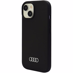 Audi Silicone Ümbris jaoks iPhone 15 Plus - must