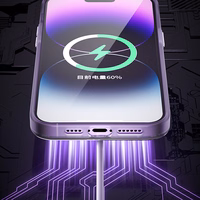 Kingxbar PQY Geek seeria magnetiline ümbris iPhone 14 Pro Max MagSafe hõbedane