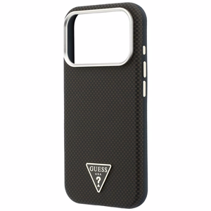 Guess Kevlar Triangle Logo MagSafe ümbris mudelile iPhone 17 Pro / 18 Pro – värv: pruun