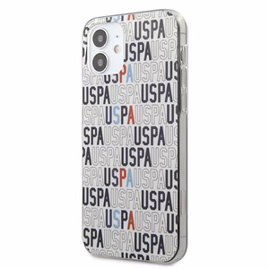 US Polo USHCP12SPCUSPA6 Logo Mania Collection ümbris seadmele iPhone 12 mini 5.4", valge
