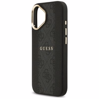 GUESS ümbris jaoks IPHONE 17 compatible with MagSafe GUHMP17SPG4SEMCK (PU W/ 4G Stripe) must