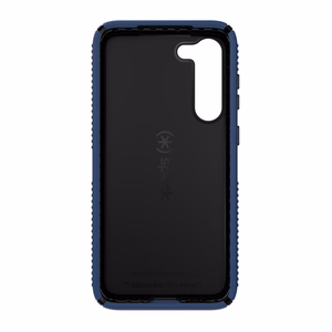 Speck Presidio2 Grip ümbris seadmele Samsung Galaxy S23+, libisemiskindla haardega, Coastal Blue / Black mustriga