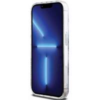 Karl Lagerfeld IML Choupette Head & Monogram ümbris jaoks iPhone 15 Pro Max - läbipaistev