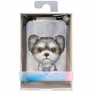 Nimmy New Big-Eye Cute Pets 2.0 Dog MagSafe magnetiline telefoni kaarditasku koos toega – hall