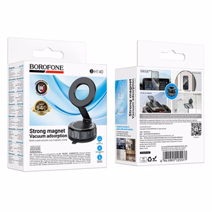 Borofone Car hoidja BH140 Gloria vacuum, magnetic to windshield must