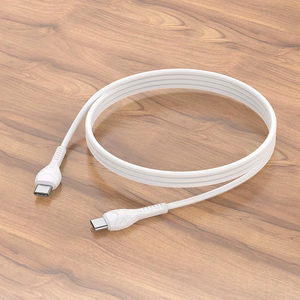 Kaabel USB C to USB C Hoco PD 60W 1 m X37 valge