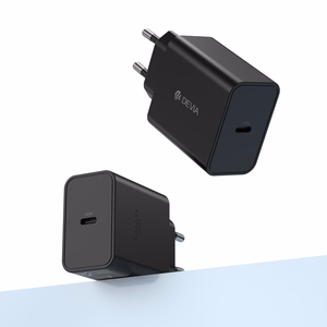 Devia Rocket PD 45 W – 1× USB-C-ga seinalaadija, must