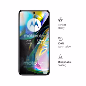Karastatud klaas to Motorola G82 sinine Star