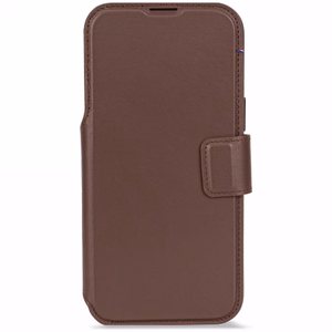 Decoded Leather Detachable Wallet Ümbris with MagSafe jaoks iPhone 17 Pro - Brown