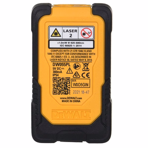 DeWalt DW055PL-XJ – laserkaugusmõõtja, 16 m