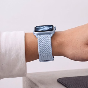 Tech-Protect Nylonmag Strap for Apple Watch 4 / 5 / 6 / 7 / 8 / 9 / SE (38 / 40 / 41 mm) - Blue