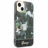 Guess GUHCP14MHGJGHA iPhone 14 Plus 6.7" roheline/roheline hardcase Jungle Collection