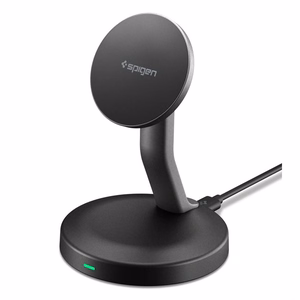 SPIGEN EF151MS ESSENTIAL MAGNETIC MAGSAFE WIRELESS CHARGER 15W must