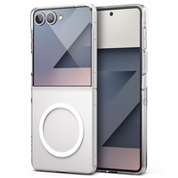 Ringke Slim Magnetic MagSafe Ümbris jaoks Samsung Galaxy Z Flip 7 - Läbipaistev