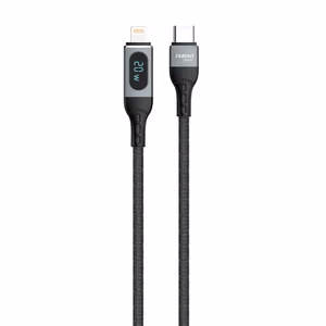 Dudao USB Type C - Lightning kaabel fast charging PD 20W 1m must (L7MaxL)