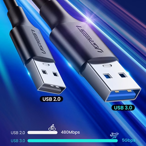 Ugreen US184 20882 USB-A 3.0 / USB-C 3A kaabel 1m - must