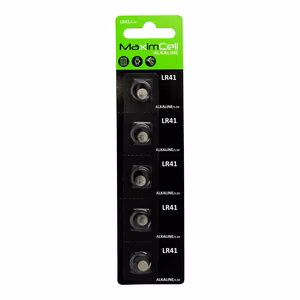 MaximCell Alkaline batteries LR41 - 5pcs