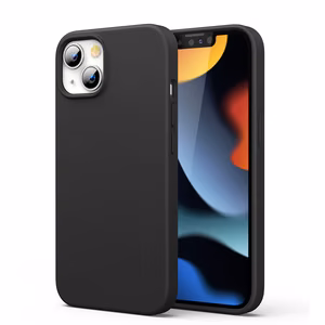 Ugreen Protective Silicone Ümbris rubber flexible silicone ümbris cover jaoks iPhone 13 mini must