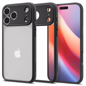 Spigen Ultra Hybrid Чехол для iPhone 17 Pro матовый чёрный