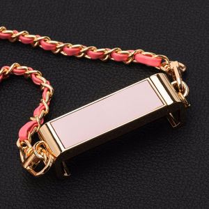 Chain / Rope with Hoidja GLAMOUR fit all models 80mm max width roosa