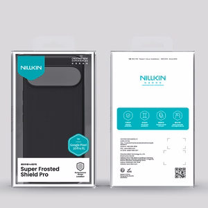 Nillkin Super Frosted Shield Pro Чехол для Google Pixel 10 Pro XL - чёрный