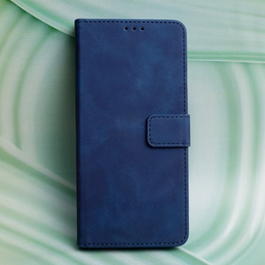 Smart Velvet ümbris jaoks Samsung Galaxy A23 5G tumesinine