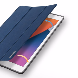 Dux Ducis Domo ümbris with flap and smart sleep jaoks iPad 7 / 8 / 9 10.2'' - sinine
