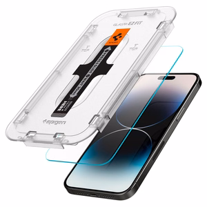 Spigen Glas.tR EZ Fit karastatud klaas iPhone 14 Pro jaoks - 2 tk.