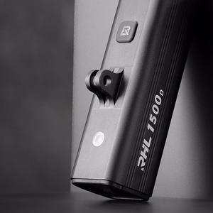 Rockbros RHL1500 eesmine jalgrattatuli 5000mAh 1500lm IPX6 - must