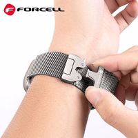 Strap to Apple Watch Forcell F-Design FA11 steel clasp 38 / 40 / 41 mm hõbedane