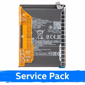 Xiaomi Redmi Note 14 Pro 5G / Redmi Note 14 Pro+ 5G mudelitega ühilduv BP56 aku (Service Pack)