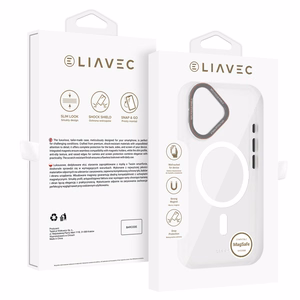 Liavec Hybrid Magsafe Clear Ümbris jaoks Iphone 16