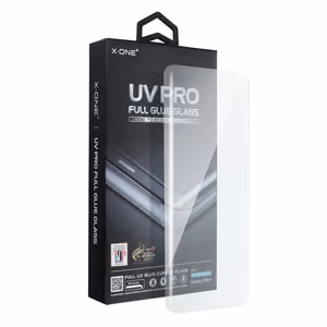UV PRO Karastatud klaas X-ONE - jaoks Samsung Galaxy S21 Ultra (case friendly) - working fingerprint sensor