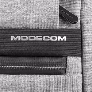 Modecom SMART 15 seljakott, must/hall, polüester