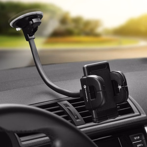 Car phone hoidja Forcell F-Grip Regular 27 cm windshield / dashboard / air vent must