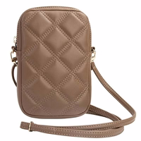 Guess Zip Quilted 4G kott - brown