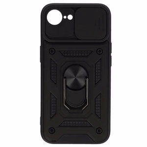 Slide Camera Armor Ümbris jaoks Iphone 16e Must