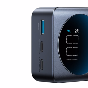 Joyroom 30000mAh 65W elektripank digitaalse ekraaniga (JR-PBF05) - must