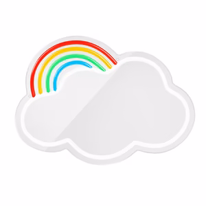 Neon MIRROR LED CLOUD multicolor FMNE05 Forever Light