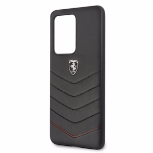 Ferrari kõvakott FEHQUHCS69BK S20 Ultra G988 must/must Heritage