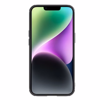 Nillkin sünteetilisest kiust S ümbris iPhone 14 ümbris koos kaamerakattega, must