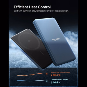 Spigen EA2205MQ Essential MagSafe 5000MAH 22.5W QI2 akupank - Navy sinine
