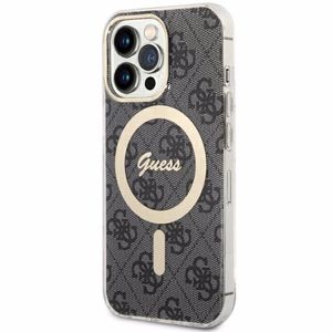 Guess GUHMP13LH4STK iPhone 13 Pro / 13 6.1" чёрный/чёрный hardcase 4G MagSafe