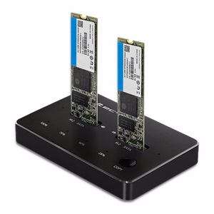 Qoltec 50310 Kettajaam 2x SSD M.2 SATA NGFF USB Type-C