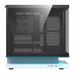DarkFlash F1 ATX-arvutikorpus 6 ventilaatoriga, valge