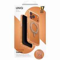 Uniq Swivix Rotating Kickstand 360 Ümbris jaoks iPhone 17 Pro Max - kuldne
