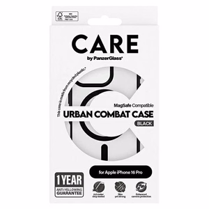 CARE by PanzerGlass Flagship Urban Ümbris iPhone 16 Pro 6.3" MagSafe 1358
